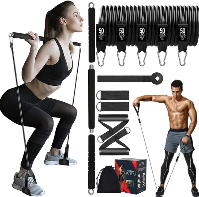 Full-Body Workout Resistance Band Kit